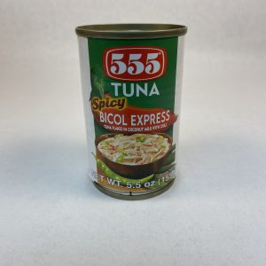 555 TUNA FLAKES BICOL EXPRESS SPICY (50x155g)