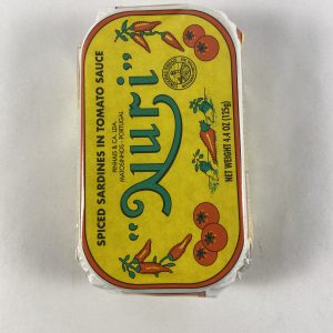 NURI SPICED SARDINES IN TOMATO SAUCE (100x4.38oz)