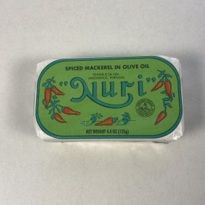 NURI SPICED MACKERELS IN OLIVE OIL (100x4.38oz)