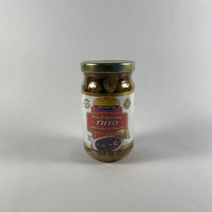 SUNRISE DRIED HERRING W/ GARLIC IN OLIVE OIL H&S (24x220g)