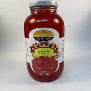 SUNRISE NATA DE COCO - RED BIG (12x32oz)