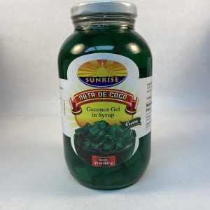 SUNRISE NATA DE COCO - GREEN BIG (12x32oz)
