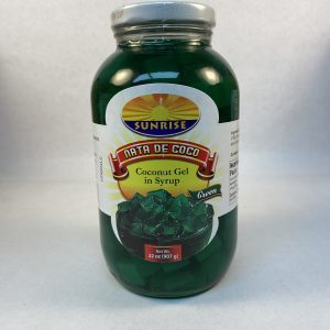 SUNRISE NATA DE COCO - GREEN BIG (12x32oz)