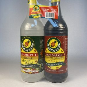 MARCA PINA VALUE PACK SOY SAUCE & VINEGAR(6x2x1 liter)
