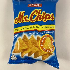 JACK & JILL MR. CHIPS - NACHO CHEESE (50x100g)