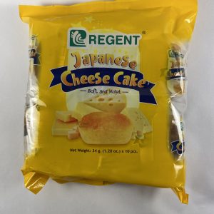 REGENT JAPANESE CHEESE CAKE (10x10x34g)