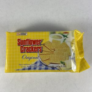 CROLEY SUNFLOWER CRACKER - PLAIN (42x160g)