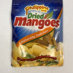 PHILIPPINE BRAND DRIED MANGO (100x100g)