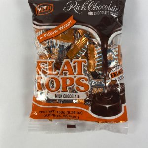RICOA FLAT TOPS CHOCOLATE CANDY (24x150g)