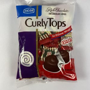 RICOA CURLY TOPS MILK CHOCOLATE (24x150g)