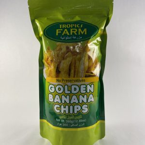 TROPICS FARM BANANA CHIPS (25x350g)