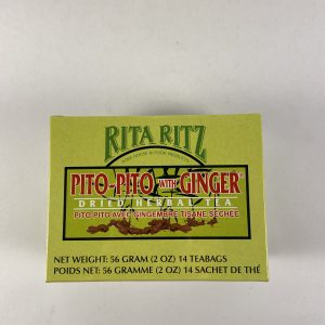 RITA RITZ HERBAL TEA - PITO PITO W/ GINGER (24x56g)