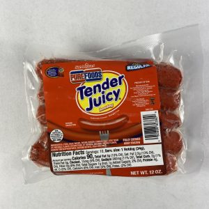 PUREFOODS TENDER JUICY HOTDOG (12x12oz)