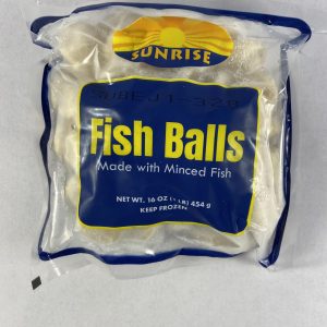 SUNRISE FLAT FISH BALL (16x454g)