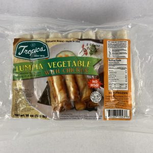 TROPICS LUMPIA VEGETABLE W/ CHICKEN (12x18oz)