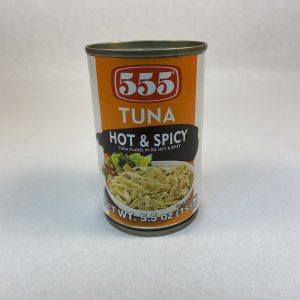 555 TUNA FLAKES HOT & SPICY (50x155g)