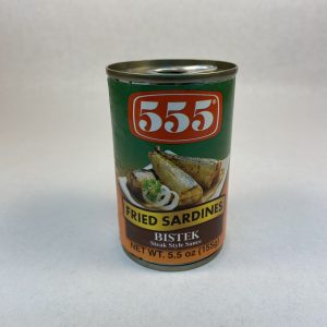 555 FRIED SARDINES BISTEK (100x5.5oz)