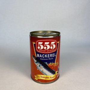 555 MACKEREL IN TOMATO SAUCE BIG (48x425g)