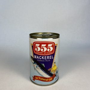 555 MACKEREL IN NATURAL OIL BIG (48x425g)